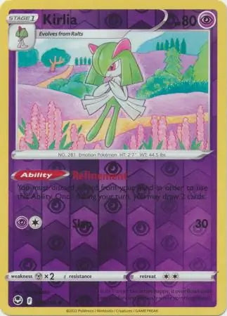 Silver Tempest Kirlia #68/195 reverse holo